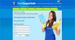 Desktop Screenshot of finestmaids.com